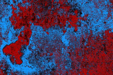 Çizik ve çatlaklarla metal doku