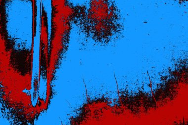 Çizik ve çatlaklarla metal doku