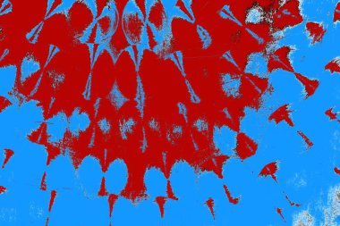 kırmızı, mavi ve siyah grunge duvar dokusu arkaplanı