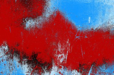 Çizik ve çatlaklarla metal doku