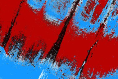 Çizik ve çatlaklarla metal doku