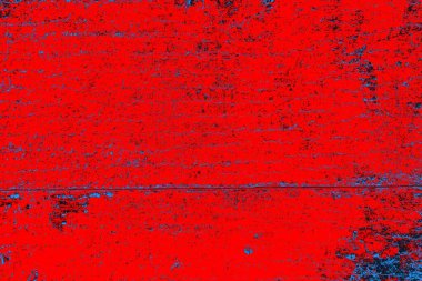 Neon kırmızı ve mavi renkli grunge duvar dokusu arkaplanı