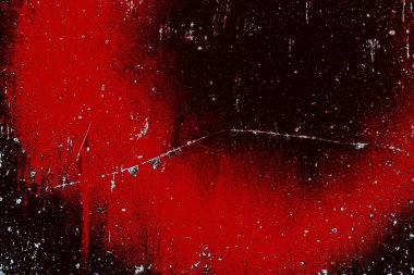 Çizik ve çatlaklarla metal doku