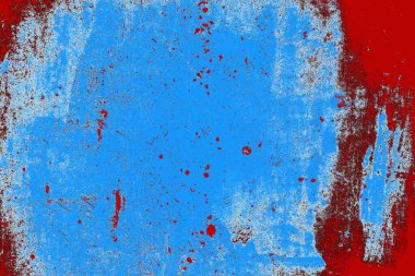 kırmızı, mavi ve siyah grunge duvar dokusu arkaplanı