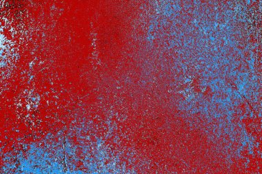 Çizik ve çatlaklarla metal doku