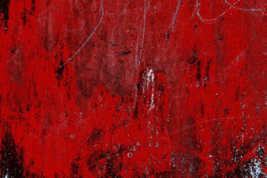 Çizik ve çatlaklarla metal doku