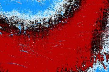 Çizik ve çatlaklarla metal doku