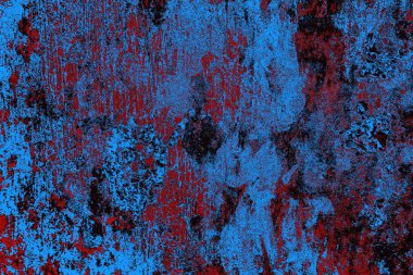 Çizik ve çatlaklarla metal doku