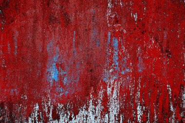 Çizik ve çatlaklarla metal doku