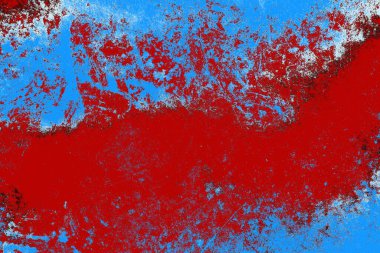 Çizik ve çatlaklarla metal doku