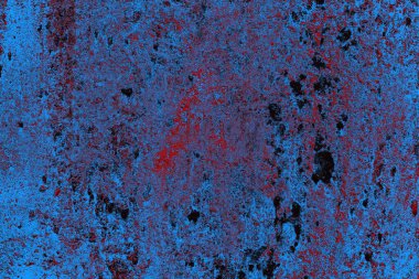 Çizik ve çatlaklarla metal doku