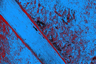 Çizik ve çatlaklarla metal doku