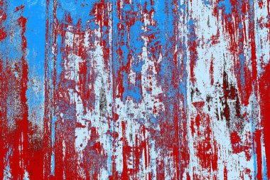 Çizik ve çatlaklarla metal doku