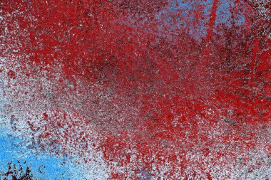 Çizik ve çatlaklarla metal doku