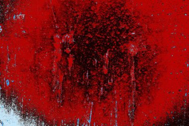 Çizik ve çatlaklarla metal doku