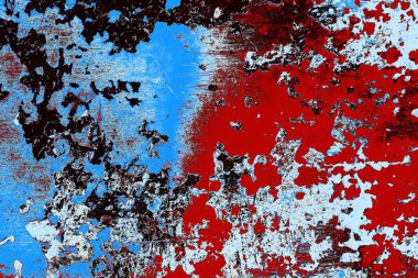 Çizik ve çatlaklarla metal doku