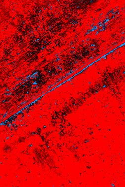 Kırmızı ve mavi renkli grunge duvar dokusu arkaplanı