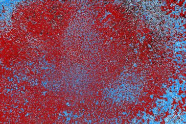 Duvar dokusu arkaplanı eski boyayla soyulmuş 