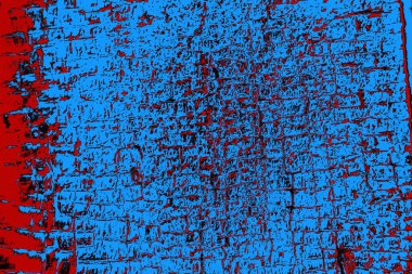 Çizik ve çatlaklarla metal doku