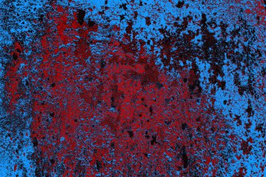 Çizik ve çatlaklarla metal doku