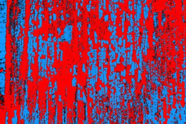 Kırmızı ve mavi renkli grunge duvar dokusu arkaplanı