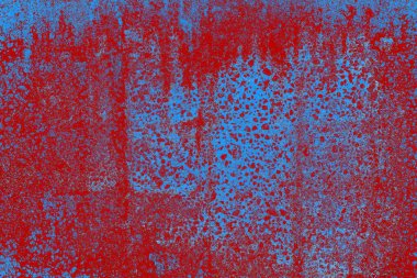 kırmızı, mavi ve siyah grunge duvar dokusu arkaplanı 