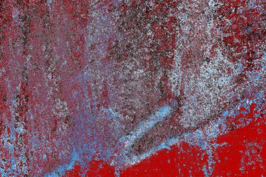 kırmızı, mavi ve siyah grunge duvar dokusu arkaplanı