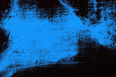 Kırık tarih arkaplanı olan kırmızı, mavi ve siyah grunge duvar