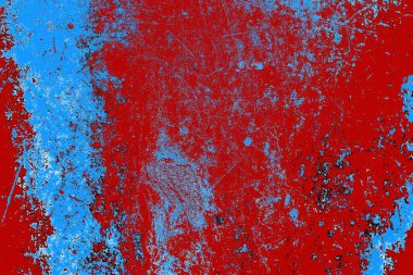 Çizik ve çatlaklarla metal doku