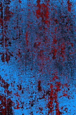 Çizik ve çatlaklarla metal doku