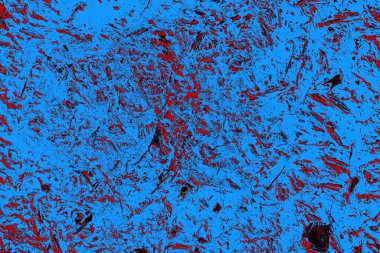 Çizik ve çatlaklarla metal doku