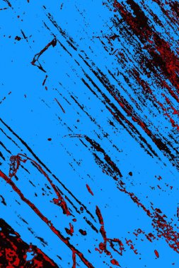 Çizik ve çatlaklarla metal doku