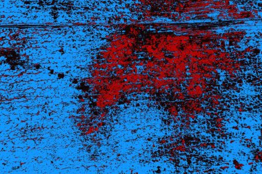 Çizik ve çatlaklarla metal doku