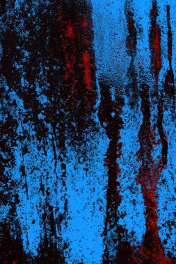 Çizik ve çatlaklarla metal doku