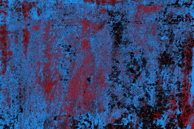 Çizik ve çatlaklarla metal doku