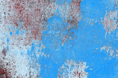 Çizik ve çatlaklarla metal doku