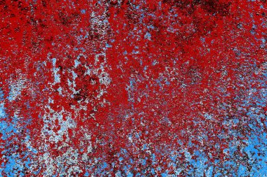 kırmızı, mavi ve siyah grunge duvar dokusu arkaplanı