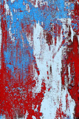 Çizik ve çatlaklarla metal doku