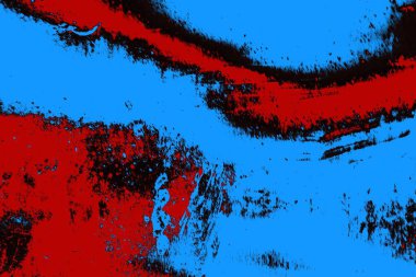 Çizik ve çatlaklarla metal doku