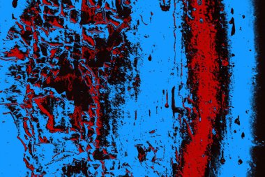 Çizik ve çatlaklarla metal doku