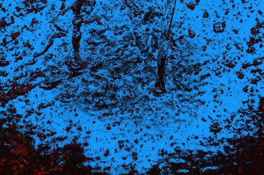 Çizik ve çatlaklarla metal doku