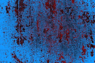 Çizik ve çatlaklarla metal doku