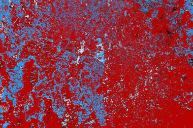 kırmızı, mavi ve siyah grunge duvar dokusu arkaplanı