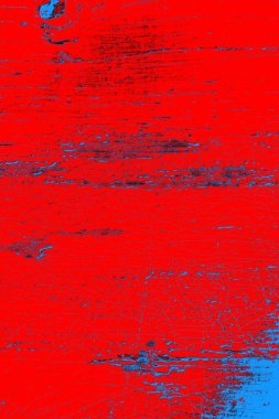 Kırmızı ve mavi renkli grunge duvar dokusu arkaplanı