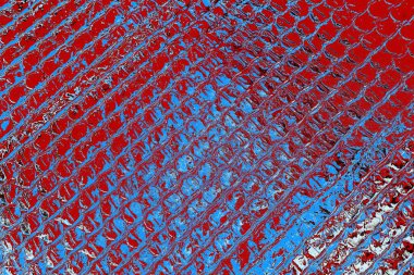 kırmızı, mavi ve siyah grunge duvar dokusu arkaplanı 