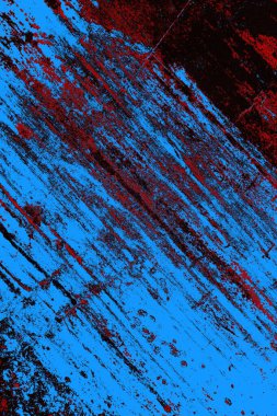 Çizik ve çatlaklarla metal doku