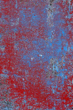 Çizik ve çatlaklarla metal doku