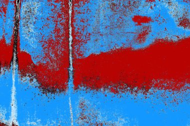 Çizik ve çatlaklarla metal doku