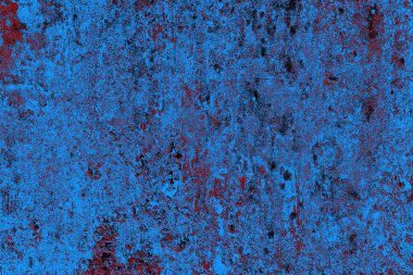 Çizik ve çatlaklarla metal doku