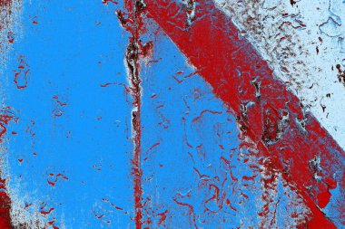 kırmızı, mavi ve siyah grunge duvar dokusu arkaplanı